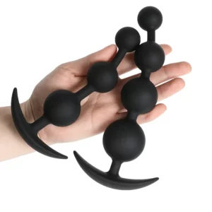 Bdsm Silicone Gros Plug Anal Perles Anales Anus Masturbation Plugs Anal Flirt Érotique Sex Toys Massage De La Prostate pour Couple Hommes Femmes – Image 4