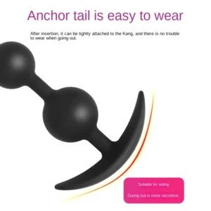 Bdsm Silicone Gros Plug Anal Perles Anales Anus Masturbation Plugs Anal Flirt Érotique Sex Toys Massage De La Prostate pour Couple Hommes Femmes – Image 2