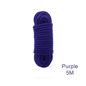 5M Cotton Rope Adult Sex Accessories Slaves BDSM Bondage Soft Rope Adult Games Binding Rope Role-Playing Couples Sex Strap strap – Image 9