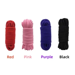 5M Cotton Rope Adult Sex Accessories Slaves BDSM Bondage Soft Rope Adult Games Binding Rope Role-Playing Couples Sex Strap strap – Image 6